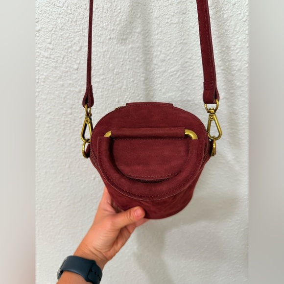 The Holland Binocular Bag in Nubuck Leather - Picture 8 of 15